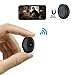 Mini WiFi Camera,MRSGUO Spy Wireless Hidden HD 1080P Portable Home Security Small Nanny Cam with Motion Activated/Night Vision Plus