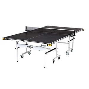 JOOLA Rally TL – Professional MDF Indoor Table Tennis Table w/ Quick Clamp Ping Pong Net & Post Set – 10 Minute Easy…