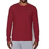 Under Armour Men's Charged Cotton Long Sleeve T-Shirt, Cardinal (625), Large
