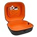 Geekria Shield Headphones Case Compatible with Sennheiser HD820, HD800S, HD800, HD700, HD599SE, Replacement Protective Hard Shell Travel Carrying Bag with Accessories Storage (Dark Grey)