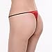 93% Silk 7% Spandex Women's Low Rise Sexy Thong 015 Aqua S/M