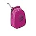 Wilson Serena Williams 25 Inch Pre-Strung Junior Tennis Racquet Starter Set or Kit Bundled with a Pink Junior Tennis Backpack (Perfect for Kids Ages 9-10 and Back to School)