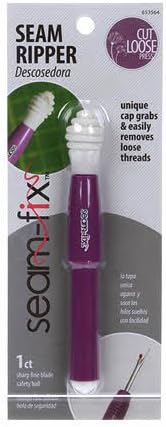 Seam Fix Seam Ripper & Thread Remover #653564 ~ Cut Loose Press ~ 1 per pkg ~ Purple
