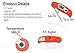 Perfect Cook - Digital Instant Read Thermometer with Stainless Steel for Kitchen BBQ,Meat,Beef,Milk,Water,Grill Smoker Cooking Red