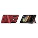 Nokia 6.1 Case, Nokia 6 2018 Case, [Not Suitable for Nokia 6] MAIKEZI Dual Layer Armor Hard Slim Hybrid Kickstand Phone Cover Case for Nokia 6 2018 (Red Kickstand Case)