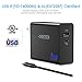 USB C Wall Charger, CHOETECH 40W Dual USB C Charger with Foldable Plug, 2-Port 20W Power Delivery 3.0 Type C Fast Charger for iPhone 12 Pro Max/mini/11/SE,Galaxy, iPad Pro, AirPods-Black