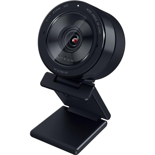 Razer Kiyo Pro Ultra - 4K-Webcam für Content und Streaming Kreation (Ultra High Dynamic Range-UHDR, UltraHD 4K 30 FPS/1080P 60 FPS, Autofokus mit KI,