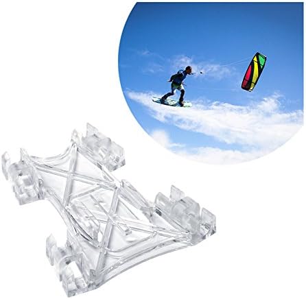 WiserElecton Kite Boarding Mount Surfing Kite Line Mount Holder Adaptive For GoPro Hero 4/3+/3/2/1 HD Camera Mount Transparent