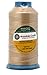 Mandala Crafts Bonded Nylon Thread Tan Heavy Duty Sewing Threads - 1500 YDs Size 69 210D T70 Tex 70 Thread for Leather Jeans Weaving Outdoor Marine Upholstery Threads