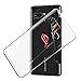 Feitenn ASUS ROG Phone Case, Soft Flexible TPU Game Case Cover Slim Thin Lightweight Bumper Shockproof Anti-Scratch Protective ROG Phone Skin Shell for Asus Rog Phone ZS600KL 6.0 inch (Clear)