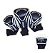 Team Golf NFL San Diego Chargers Contour Golf Club Headcovers (3 Count) Numbered 1, 3, & X, Fits Oversized Drivers, Utility, Rescue & Fairway Clubs, Velour lined for Extra Club Protection