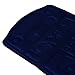 Soozier 10-Motor Heated Vibration Massage Plush Mat - Blue