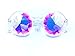 Premium Clear NOXIK Kaleidoscope Glasses - Best Rave Diffraction Glass Crystal Lenses
