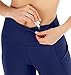 Ewedoos Yoga Pants with Pockets for Women, High Waist Leggings with Pockets Tummy Control Workout Running Pants (Ew380 Navy, Medium)thumb 3