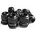 Lantee PG 16 Cable Gland - 20 Pieces Black Plastic Nylon Waterproof Wire Glands Connector Fitting