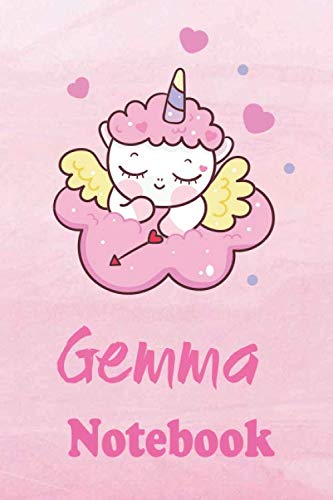 Gemma Notebook: Lined Notebook / Journal Gift, Gemma journal, 120 Pages, 6 x 9 ... Gift, Journal, College Ruled, Gemma first name