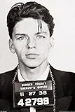 (24x36) Frank Sinatra (Mug Shot) Music Poster Print