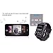 DOESIT Smart Watch,Touch Screen Bluetooth Smart Watch with Sleep Monitoring Heart Rate Monitoring for Android Phone (black-001) (Black)
