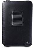 Acase Genuine Leather Flip Case for Kindle 3 (Keyboard) with Multiple Position Stand (Black)