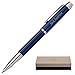 Dayspring Pens - Personalized PARKER IM Blue Rollerball Gift Pen with Name. Custom Engraved Fast!