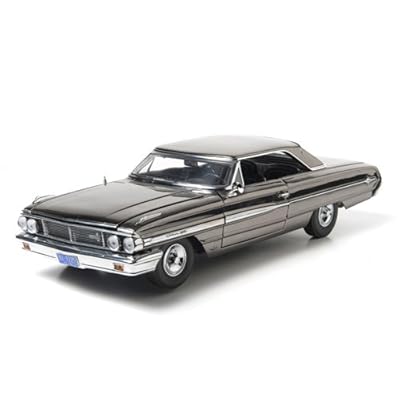 GreenLight 1:18 1964 Ford Galaxie 500 Men In Black III (2012), Black Chrome