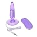 Utimi 10-Frequency Vibrating Silicone Anal Plug  (Purple)
