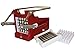 French Fry Cutter with 2 Stainless Steel Blades for Homemade French Fries Manual Potato Slicer Chopper By Designer Home