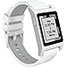 Pebble 2 + Heart Rate Smart Watch- White/White