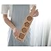 ABOGALE 4 Flower Environmental Wooden Muffin And Mooncake Cups Handmade Soap Molds Biscuit Chocolate Ice Cake