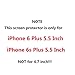 EVERMARKET 3D Full Cover High Transparent Privacy Anti Spy Tempered Glass Screen Protector Film for Apple iPhone 6 and 6s Plus 5.5 Inch - Rose Gold