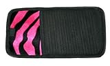 Zebra Hot Pink Cd Visor Holder