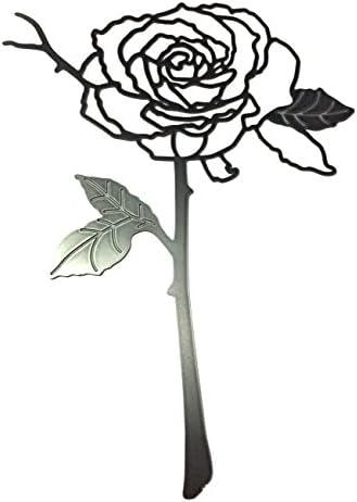 Nework Rose Bookmark Delicate Metal Nice Rose Bookmark