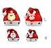 LED Christmas Hat 4 pack