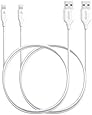[2 pack] Anker PowerLine 3ft Apple MFi Certified Lightning to USB Cable for iPhone 5/5s/5c 6/6s Plus, iPad mini/Air/Pro iPod touch (White)