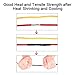 XHF 1/2 Inch (13mm) 3:1 Waterproof Heat Shrink Tubing Marine Grade Wire Cable Adhesive Lined Tube Insulation Seal Against Moisture Corrosion and Air Leakage, 4 Ft Red