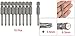 uxcell Hex Shank Magnetic PH1 Phillips Screwdriver Insert Bits