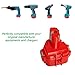 2Pack 3600mAh 12 Volt Replacement Battery Compatible with Makita 12V Battery Ni-Mh 1200 1220 1201 PA12 1222 1233S 1233SA 1233SB 1234 1235 192681-5 Cordless Power Tools