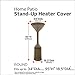 Classic Accessories Hickory Water-Resistant 34 Inch Stand-Up Patio Heater Cover