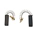 WASHING MACHINE MOTOR LAMINATED CARBON BRUSHES X2 For BOSCH 154740