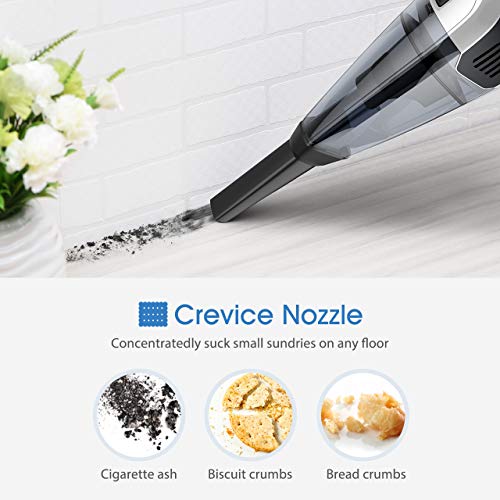 Holife 3 Pack Handheld Vacuum Cleaner Accessories (Brush Attachment, Wet Nozzle, Crevice Nozzle