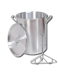 King kooker 30pk 30 quart Turquía olla con tapa de