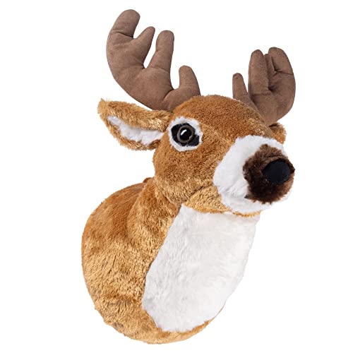 Plush Deer Wall Mount Plush Deer Mount Decor Plush Deer Head Wall