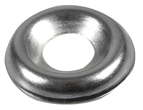 Duratool D02084 10mm Nickel Plated Screw Cup, Pack of 100
