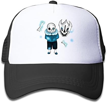 Children Undertale Sans with Gaster Blaster Mesh Hats Fits Most