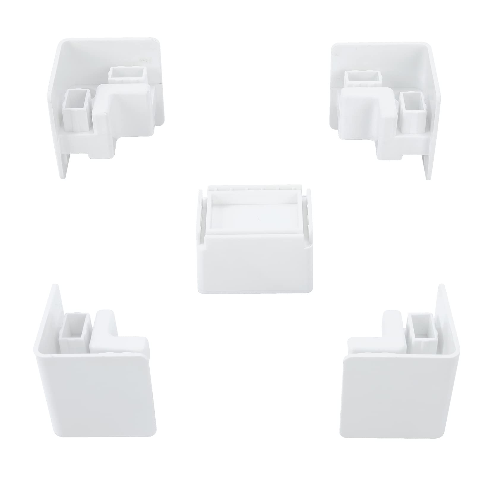 Niteangel Stacker Hamster Cage Accessories - Stacking Holders for Hamster Gerbil Mice Degu Or Other Small-Sized Pet (Stacking Holders Set (For One Cage))