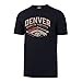 OTS NFL Denver Broncos Men's Rival Tee, Distressed Bar Nunn, Large