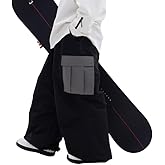 SNOWVERB Womens Mens Super Baggy 15K Waterproof Ski Snowboard Pants Mountain Freestyle Insulated Windproof Snow Pants