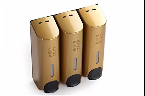 Liquid Soap Dispensers Shower /Shampoo / Lotion Conditioner Dispenser Large Capacity 3X 350ml