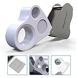 MagniPros 30X 60X LED Lighted Illuminated Jewelers Eye Loupe Jewelry Magnifier for Gems Jewelry Rocks Stamps Coins Watches Hobbies Antiques Models Photos