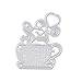 Cute Daily Cutting Dies Pot Culture Metal Stencil Template For DIY Album Scrapbook